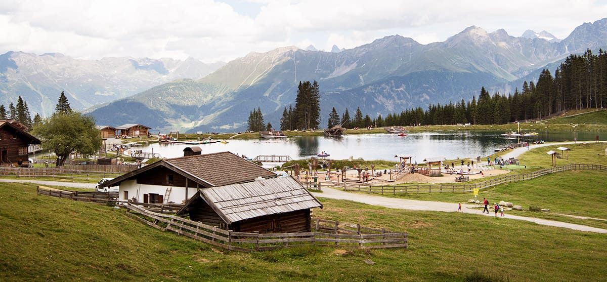 Serfaus Seealm Hög Tirolurlaub